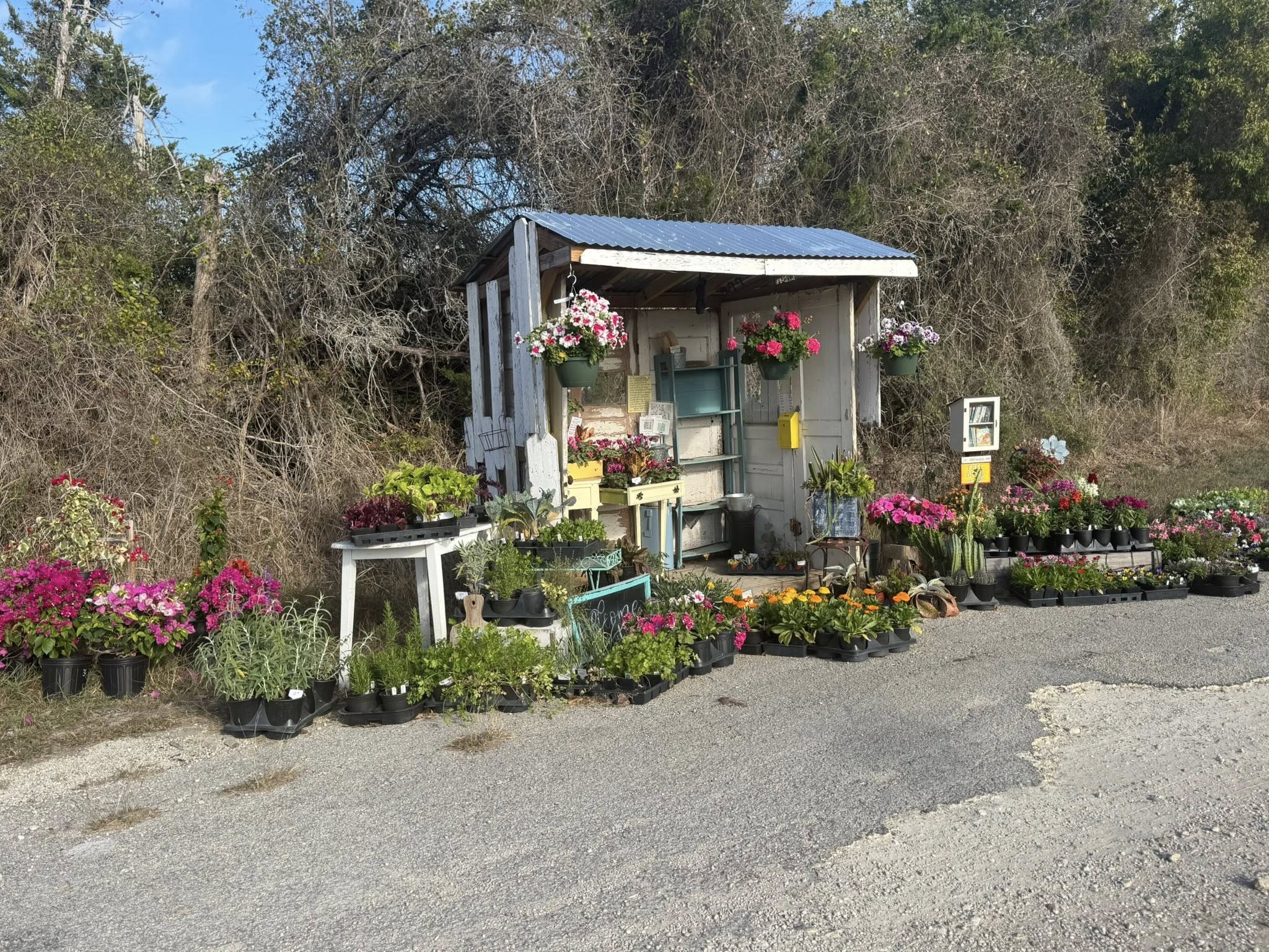 Farm stand exterior